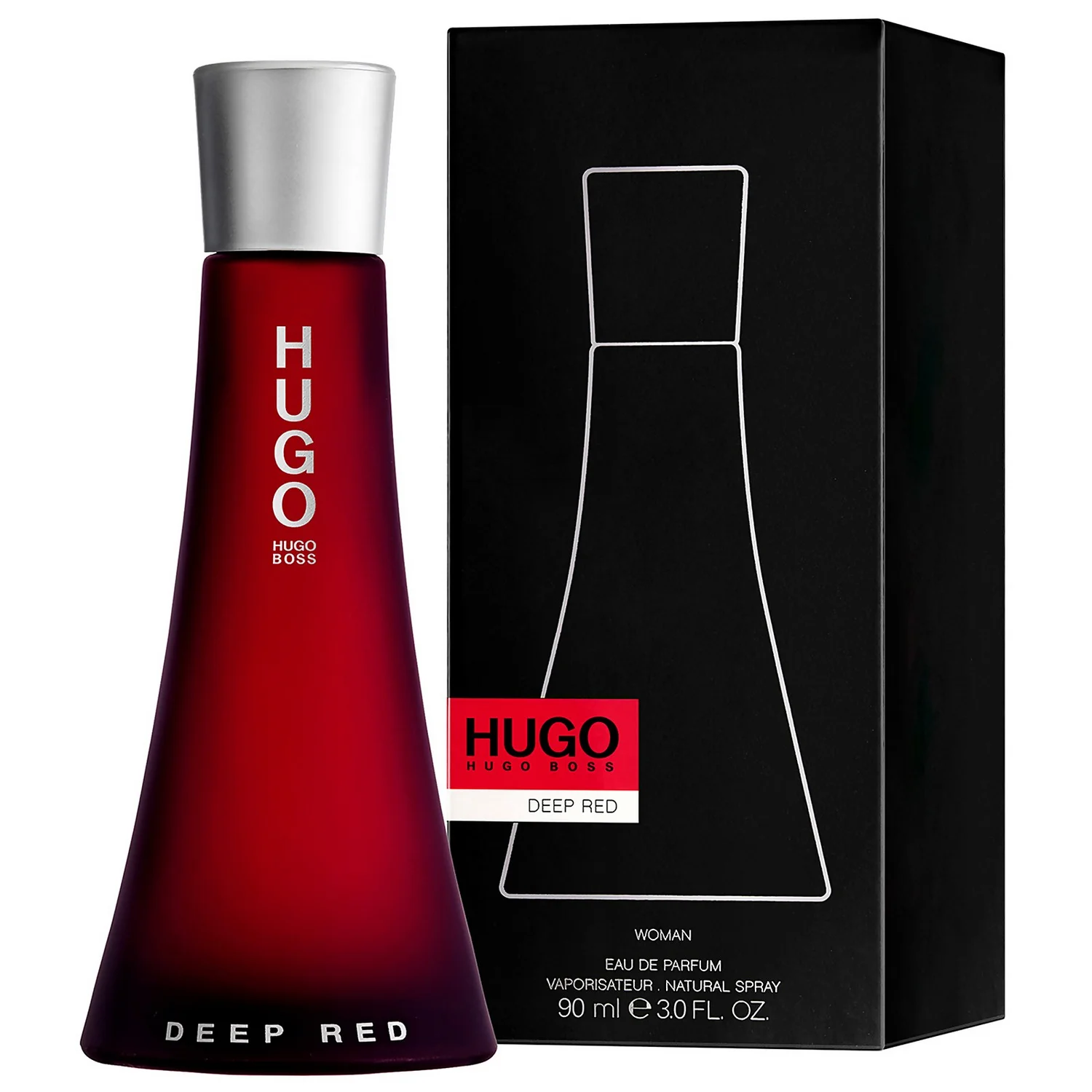 HUGO BOSS HUGO Deep Red Eau De Parfum 90ml 3 HUGO BOSS HUGO Deep Red Eau De Parfum 90ml - Image 3