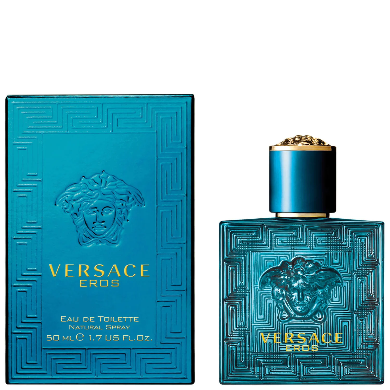 Versace Eros Eau De Toilette Spray 50ml 2 Versace Eros Eau De Toilette Spray 50ml - Image 2
