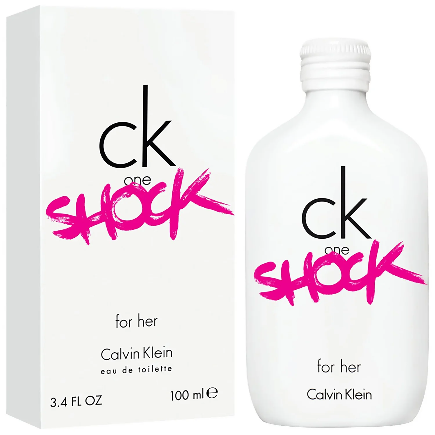 Calvin Klein CK One Shock For Her Eau De Toilette 100ml 3 Calvin Klein CK One Shock For Her Eau De Toilette 100ml - Image 3
