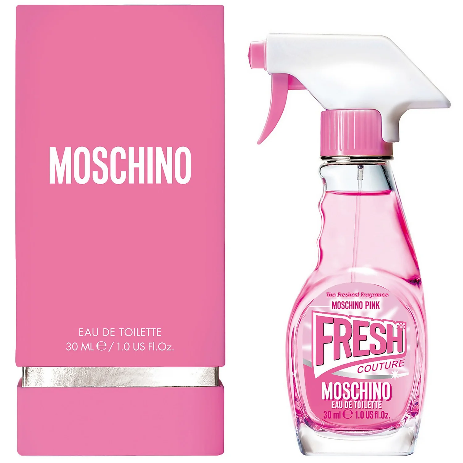 Moschino Fresh Pink Eau De Toilette Spray 30ml 3 Moschino Fresh Pink Eau De Toilette Spray 30ml - Image 3