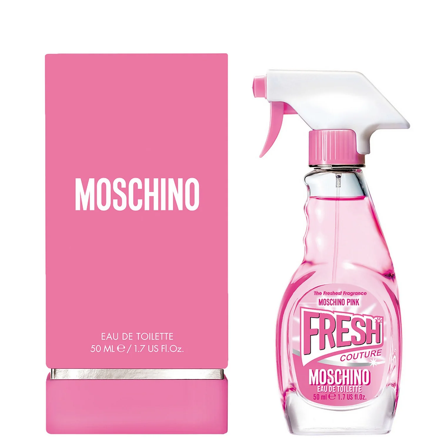 Moschino Fresh Pink Eau De Toilette Spray 50ml 3 Moschino Fresh Pink Eau De Toilette Spray 50ml - Image 3