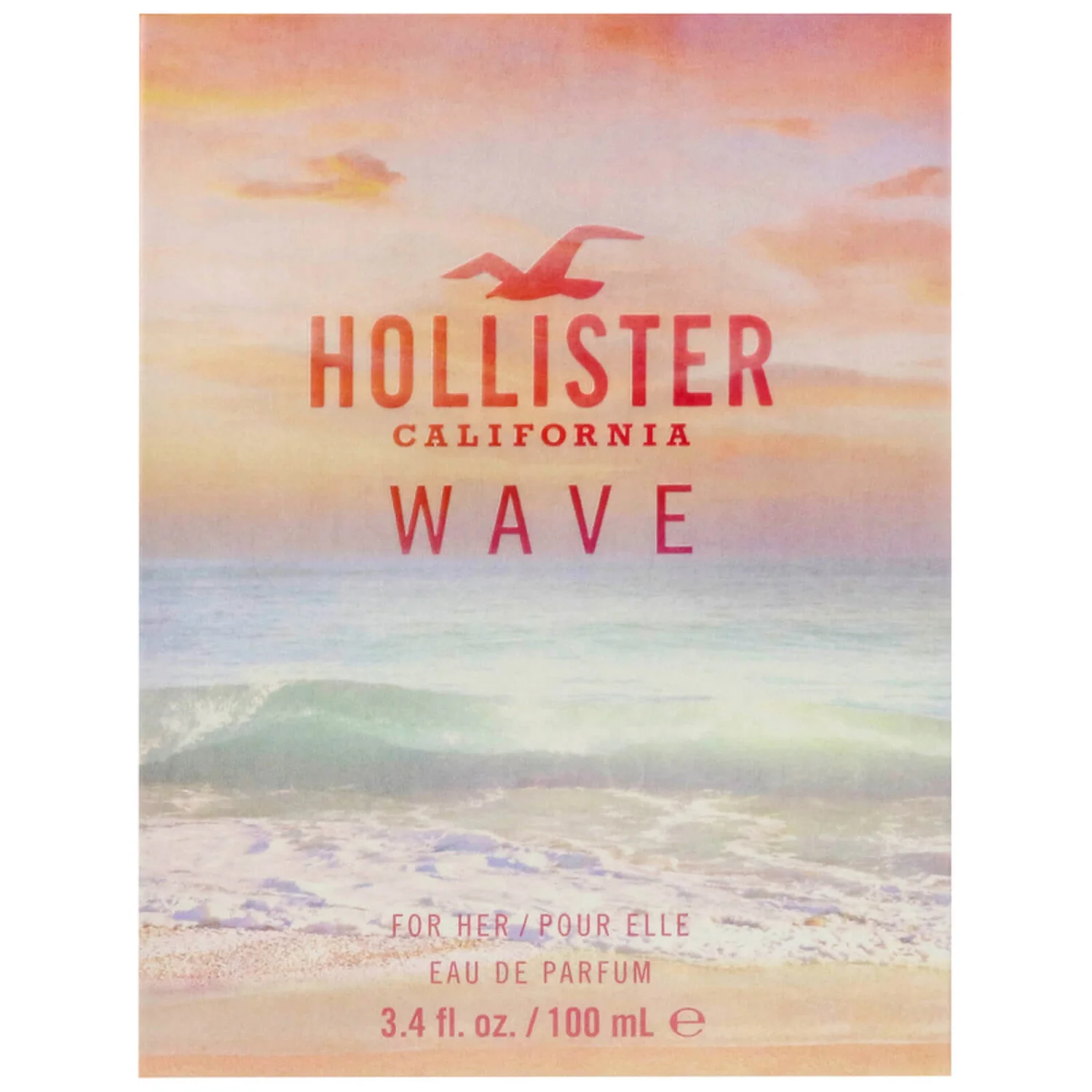Hollister Wave For Her Eau De Parfum Spray 100ml 2 Hollister Wave For Her Eau De Parfum Spray 100ml - Image 2