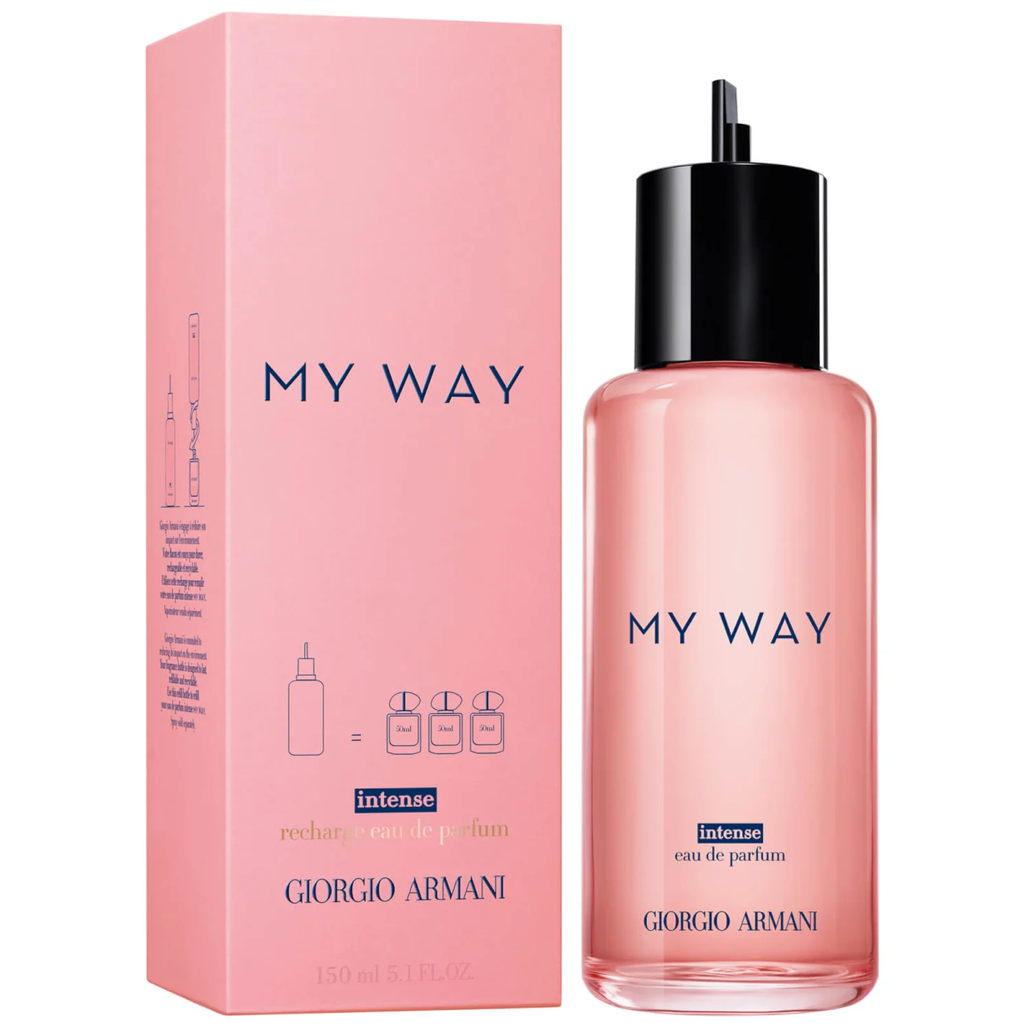 Armani My Way Intense Eau De Parfum Spray Intense Refill 150ml 2 Armani My Way Intense Eau De Parfum Spray Intense Refill 150ml - Image 2