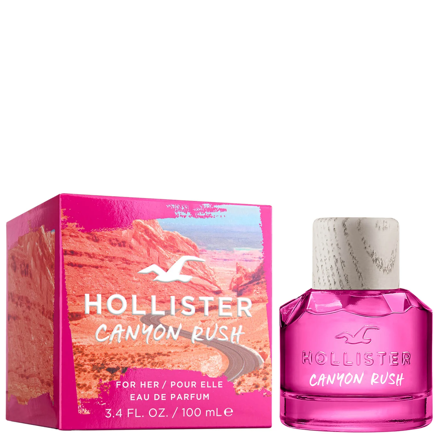 Hollister Canyon Rush For Her Eau De Parfum Spray 100ml 2 Hollister Canyon Rush For Her Eau De Parfum Spray 100ml - Image 2