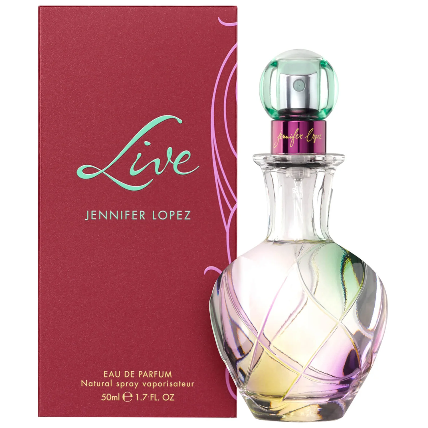 Jennifer Lopez Live Eau De Parfum Spray 50ml 2 Jennifer Lopez Live Eau De Parfum Spray 50ml - Image 2