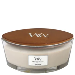 WoodWick Ellipse Candles Wood Smoke 453.6g / 16 Oz.