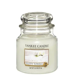 Yankee Candle Original Jar Candles Medium Fluffy Towels 411g