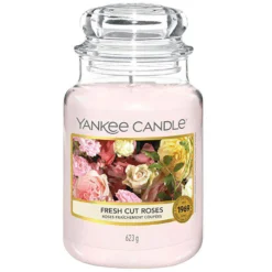 Yankee Candle Original Jar Candles Large Fresh Cut Roses 623g