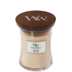 WoodWick Hourglass Candles White Honey Medium Candle 275g / 9.7 Oz.