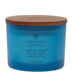 Chesapeake Bay Mind And Body Confidence And Freedom 3 Wick Candle 312g