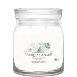 Yankee Candle Signature Jar Candle Medium Jar Baby Powder 368g