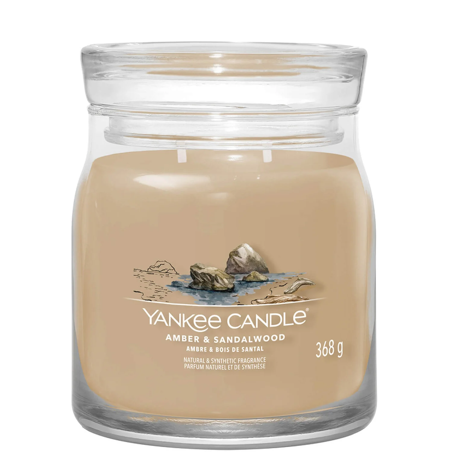 Yankee Candle Signature Jar Candle Medium Jar Amber And Sandalwood 368g 1 Yankee Candle Signature Jar Candle Medium Jar Amber And Sandalwood 368g