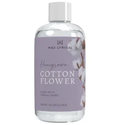 Wax Lyrical Home Grown Reed Diffuser Refill Cotton Flower 200ml
