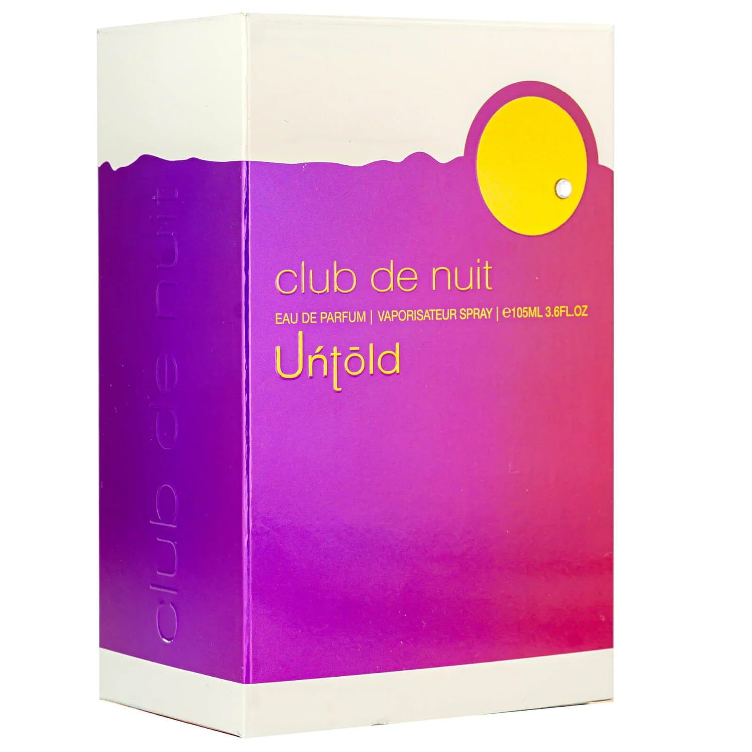 ARMAF Club De Nuit Untold Eau De Parfum Spray 105ml 2 ARMAF Club De Nuit Untold Eau De Parfum Spray 105ml - Image 2