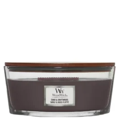 WoodWick Ellipse Candles Sand & Driftwood 453.6g / 16 Oz.