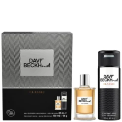 David Beckham Classic Eau De Toilette Spray 40ml Gift Set